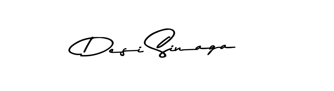 Create a beautiful signature design for name Desi Sinaga. With this signature (Asem Kandis PERSONAL USE) fonts, you can make a handwritten signature for free. Desi Sinaga signature style 9 images and pictures png