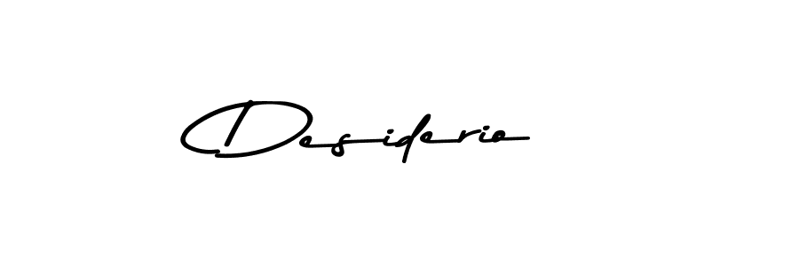 Design your own signature with our free online signature maker. With this signature software, you can create a handwritten (Asem Kandis PERSONAL USE) signature for name Desiderio. Desiderio signature style 9 images and pictures png