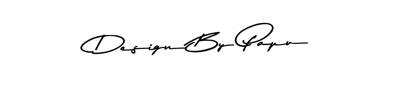 Design your own signature with our free online signature maker. With this signature software, you can create a handwritten (Asem Kandis PERSONAL USE) signature for name Design By Papu. Design By Papu signature style 9 images and pictures png