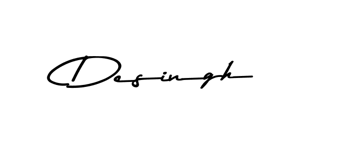 The best way (Asem Kandis PERSONAL USE) to make a short signature is to pick only two or three words in your name. The name Desingh include a total of six letters. For converting this name. Desingh signature style 9 images and pictures png