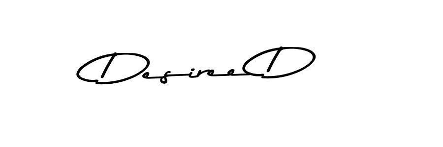 Desiree D stylish signature style. Best Handwritten Sign (Asem Kandis PERSONAL USE) for my name. Handwritten Signature Collection Ideas for my name Desiree D. Desiree D signature style 9 images and pictures png