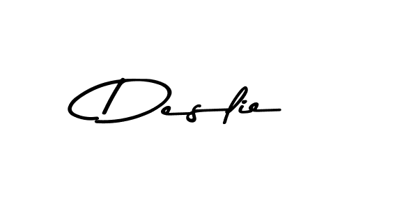 You should practise on your own different ways (Asem Kandis PERSONAL USE) to write your name (Deslie) in signature. don't let someone else do it for you. Deslie signature style 9 images and pictures png
