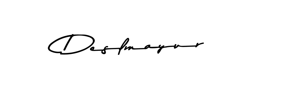 Also You can easily find your signature by using the search form. We will create Deslmayur name handwritten signature images for you free of cost using Asem Kandis PERSONAL USE sign style. Deslmayur signature style 9 images and pictures png
