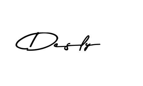 It looks lik you need a new signature style for name Desly. Design unique handwritten (Asem Kandis PERSONAL USE) signature with our free signature maker in just a few clicks. Desly signature style 9 images and pictures png