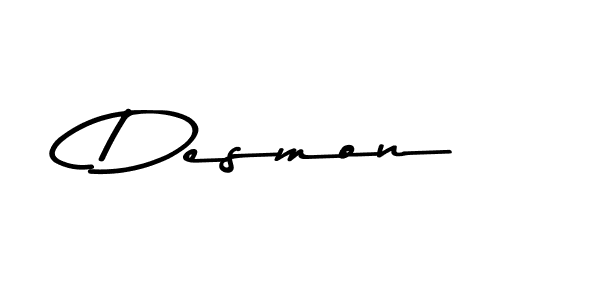 You should practise on your own different ways (Asem Kandis PERSONAL USE) to write your name (Desmon) in signature. don't let someone else do it for you. Desmon signature style 9 images and pictures png