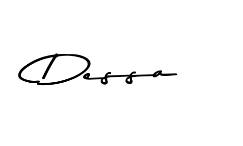 Design your own signature with our free online signature maker. With this signature software, you can create a handwritten (Asem Kandis PERSONAL USE) signature for name Dessa. Dessa signature style 9 images and pictures png