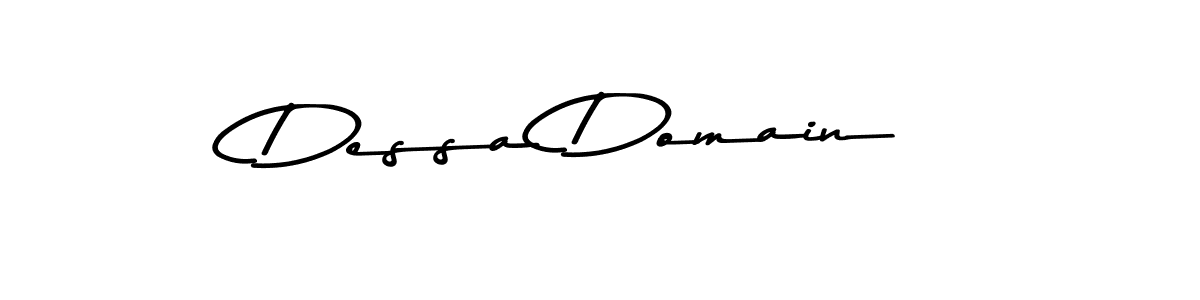 Create a beautiful signature design for name Dessa Domain. With this signature (Asem Kandis PERSONAL USE) fonts, you can make a handwritten signature for free. Dessa Domain signature style 9 images and pictures png