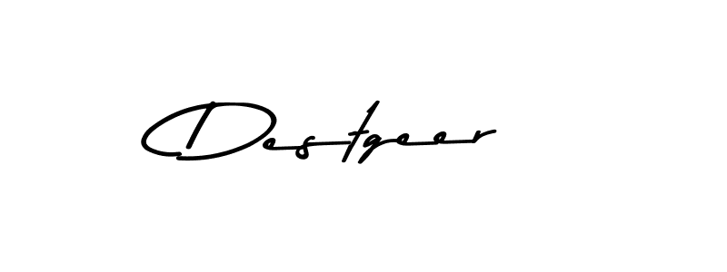 Create a beautiful signature design for name Destgeer. With this signature (Asem Kandis PERSONAL USE) fonts, you can make a handwritten signature for free. Destgeer signature style 9 images and pictures png