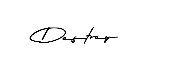 Also we have Destrey name is the best signature style. Create professional handwritten signature collection using Asem Kandis PERSONAL USE autograph style. Destrey signature style 9 images and pictures png