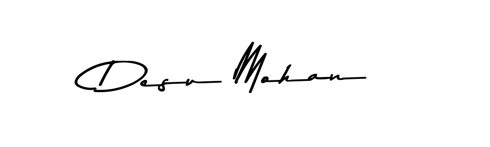 Similarly Asem Kandis PERSONAL USE is the best handwritten signature design. Signature creator online .You can use it as an online autograph creator for name Desu Mohan. Desu Mohan signature style 9 images and pictures png