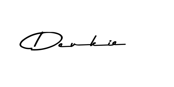 How to Draw Deukie signature style? Asem Kandis PERSONAL USE is a latest design signature styles for name Deukie. Deukie signature style 9 images and pictures png