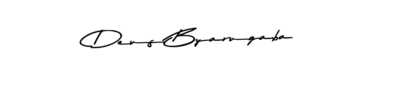 Design your own signature with our free online signature maker. With this signature software, you can create a handwritten (Asem Kandis PERSONAL USE) signature for name Deus Byarugaba. Deus Byarugaba signature style 9 images and pictures png