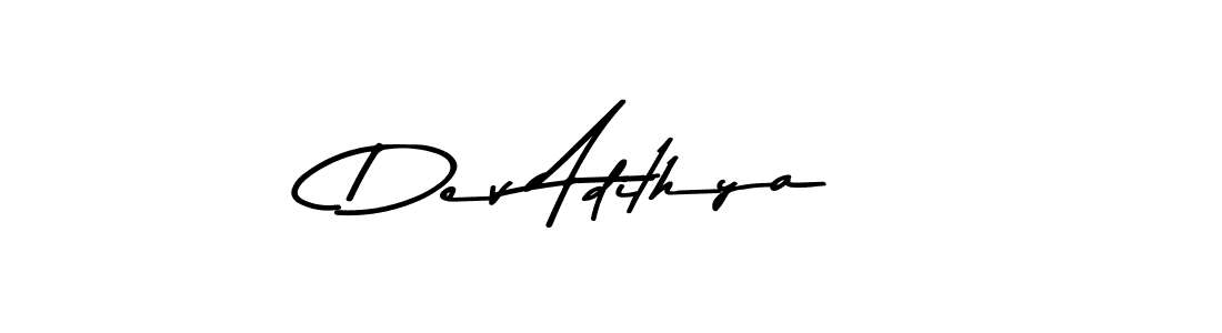 You can use this online signature creator to create a handwritten signature for the name Dev Adithya. This is the best online autograph maker. Dev Adithya signature style 9 images and pictures png