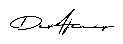 Also You can easily find your signature by using the search form. We will create Dev Ajency name handwritten signature images for you free of cost using Asem Kandis PERSONAL USE sign style. Dev Ajency signature style 9 images and pictures png