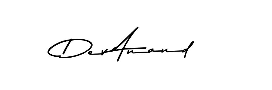 Make a beautiful signature design for name Dev Anand. With this signature (Asem Kandis PERSONAL USE) style, you can create a handwritten signature for free. Dev Anand signature style 9 images and pictures png