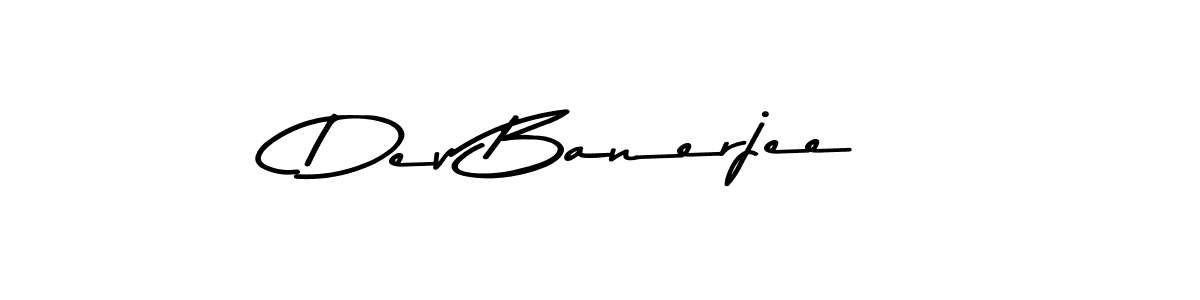 Also we have Dev Banerjee name is the best signature style. Create professional handwritten signature collection using Asem Kandis PERSONAL USE autograph style. Dev Banerjee signature style 9 images and pictures png