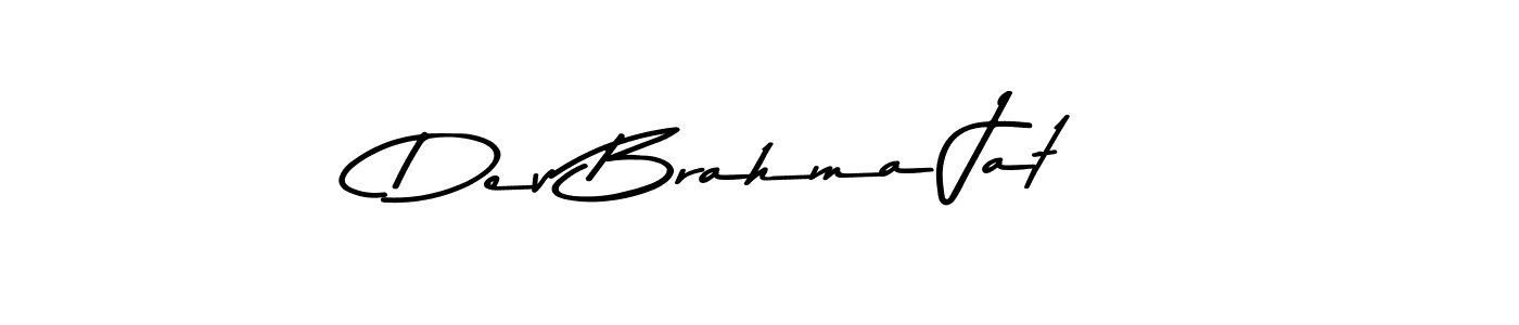 Dev Brahma Jat stylish signature style. Best Handwritten Sign (Asem Kandis PERSONAL USE) for my name. Handwritten Signature Collection Ideas for my name Dev Brahma Jat. Dev Brahma Jat signature style 9 images and pictures png