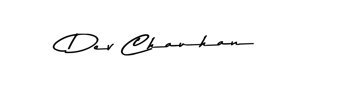 Make a beautiful signature design for name Dev Chauhan. Use this online signature maker to create a handwritten signature for free. Dev Chauhan signature style 9 images and pictures png