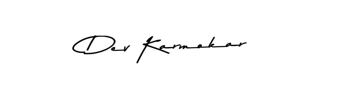 You should practise on your own different ways (Asem Kandis PERSONAL USE) to write your name (Dev Karmokar) in signature. don't let someone else do it for you. Dev Karmokar signature style 9 images and pictures png