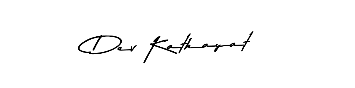 Create a beautiful signature design for name Dev Kathayat. With this signature (Asem Kandis PERSONAL USE) fonts, you can make a handwritten signature for free. Dev Kathayat signature style 9 images and pictures png