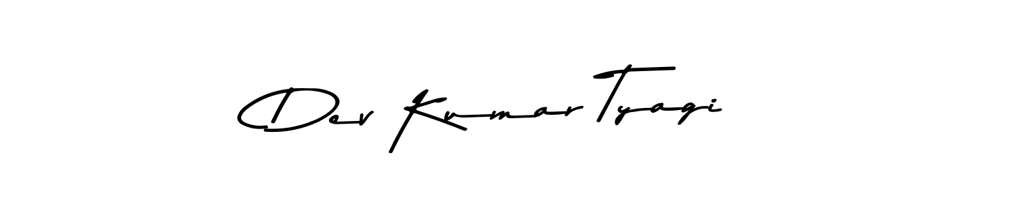 if you are searching for the best signature style for your name Dev Kumar Tyagi. so please give up your signature search. here we have designed multiple signature styles  using Asem Kandis PERSONAL USE. Dev Kumar Tyagi signature style 9 images and pictures png