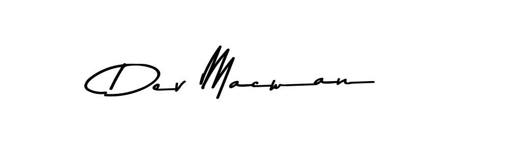 How to make Dev Macwan signature? Asem Kandis PERSONAL USE is a professional autograph style. Create handwritten signature for Dev Macwan name. Dev Macwan signature style 9 images and pictures png