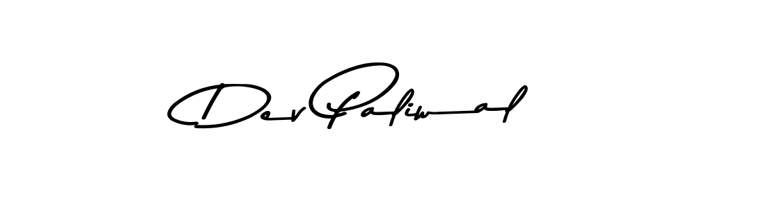 Design your own signature with our free online signature maker. With this signature software, you can create a handwritten (Asem Kandis PERSONAL USE) signature for name Dev Paliwal. Dev Paliwal signature style 9 images and pictures png