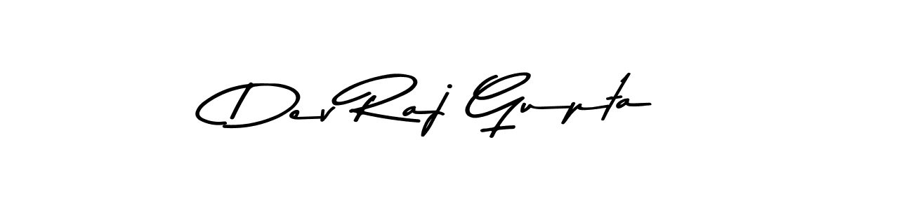 How to make Dev Raj Gupta name signature. Use Asem Kandis PERSONAL USE style for creating short signs online. This is the latest handwritten sign. Dev Raj Gupta signature style 9 images and pictures png