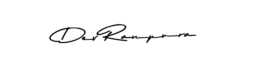 Make a short Dev Ranpura signature style. Manage your documents anywhere anytime using Asem Kandis PERSONAL USE. Create and add eSignatures, submit forms, share and send files easily. Dev Ranpura signature style 9 images and pictures png