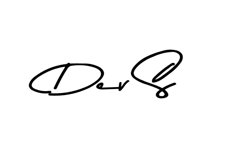 How to Draw Dev S signature style? Asem Kandis PERSONAL USE is a latest design signature styles for name Dev S. Dev S signature style 9 images and pictures png