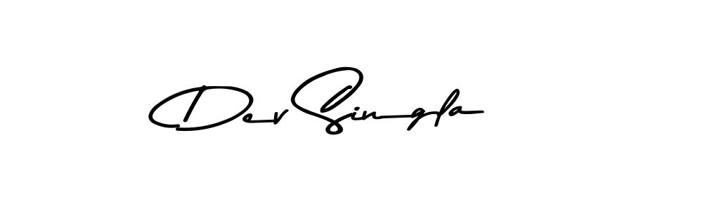 Create a beautiful signature design for name Dev Singla. With this signature (Asem Kandis PERSONAL USE) fonts, you can make a handwritten signature for free. Dev Singla signature style 9 images and pictures png