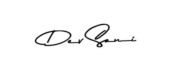 The best way (Asem Kandis PERSONAL USE) to make a short signature is to pick only two or three words in your name. The name Dev Soni include a total of six letters. For converting this name. Dev Soni signature style 9 images and pictures png