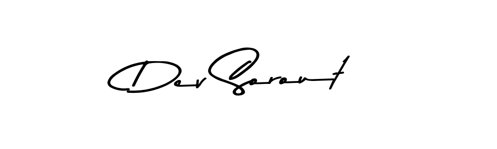 if you are searching for the best signature style for your name Dev Sorout. so please give up your signature search. here we have designed multiple signature styles  using Asem Kandis PERSONAL USE. Dev Sorout signature style 9 images and pictures png