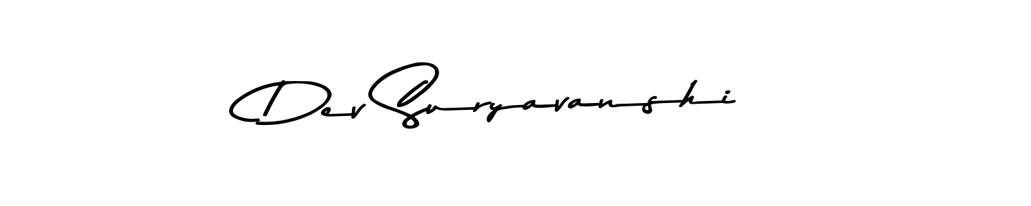 This is the best signature style for the Dev Suryavanshi name. Also you like these signature font (Asem Kandis PERSONAL USE). Mix name signature. Dev Suryavanshi signature style 9 images and pictures png