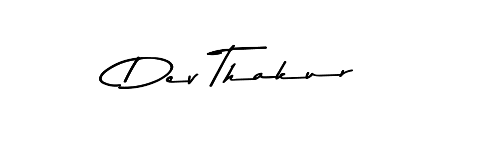 Similarly Asem Kandis PERSONAL USE is the best handwritten signature design. Signature creator online .You can use it as an online autograph creator for name Dev Thakur. Dev Thakur signature style 9 images and pictures png