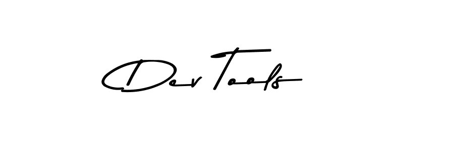 Design your own signature with our free online signature maker. With this signature software, you can create a handwritten (Asem Kandis PERSONAL USE) signature for name Dev Tools. Dev Tools signature style 9 images and pictures png