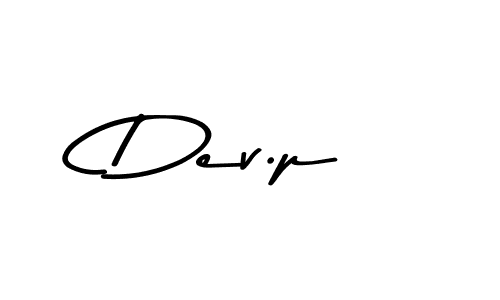 How to Draw Dev.p signature style? Asem Kandis PERSONAL USE is a latest design signature styles for name Dev.p. Dev.p signature style 9 images and pictures png
