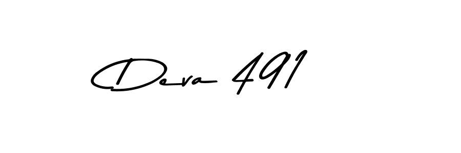 How to make Deva 491  name signature. Use Asem Kandis PERSONAL USE style for creating short signs online. This is the latest handwritten sign. Deva 491  signature style 9 images and pictures png