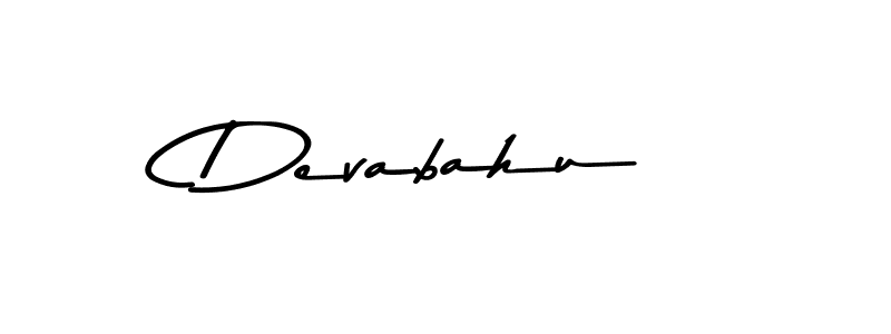 Use a signature maker to create a handwritten signature online. With this signature software, you can design (Asem Kandis PERSONAL USE) your own signature for name Devabahu. Devabahu signature style 9 images and pictures png