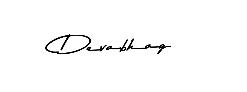 Use a signature maker to create a handwritten signature online. With this signature software, you can design (Asem Kandis PERSONAL USE) your own signature for name Devabhag. Devabhag signature style 9 images and pictures png