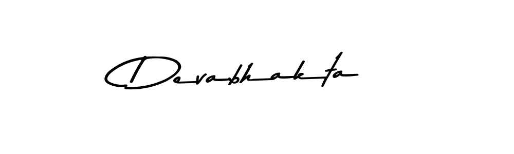 Create a beautiful signature design for name Devabhakta. With this signature (Asem Kandis PERSONAL USE) fonts, you can make a handwritten signature for free. Devabhakta signature style 9 images and pictures png