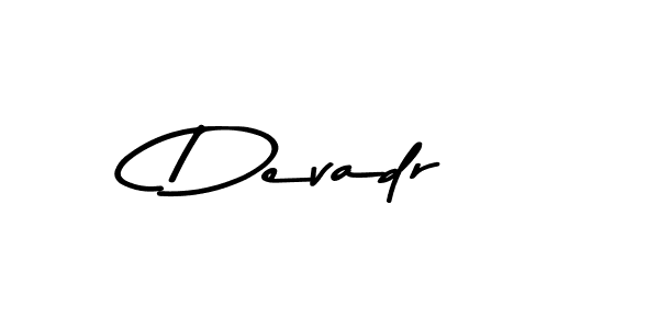 Use a signature maker to create a handwritten signature online. With this signature software, you can design (Asem Kandis PERSONAL USE) your own signature for name Devadr. Devadr signature style 9 images and pictures png