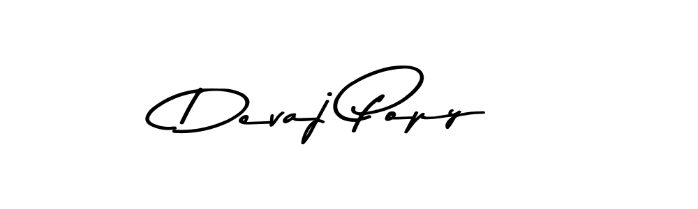 You can use this online signature creator to create a handwritten signature for the name Devaj Popy. This is the best online autograph maker. Devaj Popy signature style 9 images and pictures png