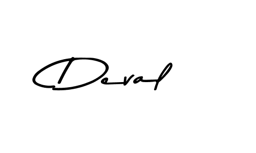 How to make Deval signature? Asem Kandis PERSONAL USE is a professional autograph style. Create handwritten signature for Deval name. Deval signature style 9 images and pictures png