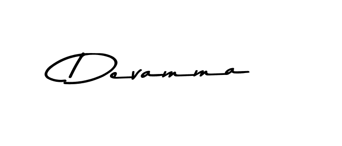 How to make Devamma signature? Asem Kandis PERSONAL USE is a professional autograph style. Create handwritten signature for Devamma name. Devamma signature style 9 images and pictures png
