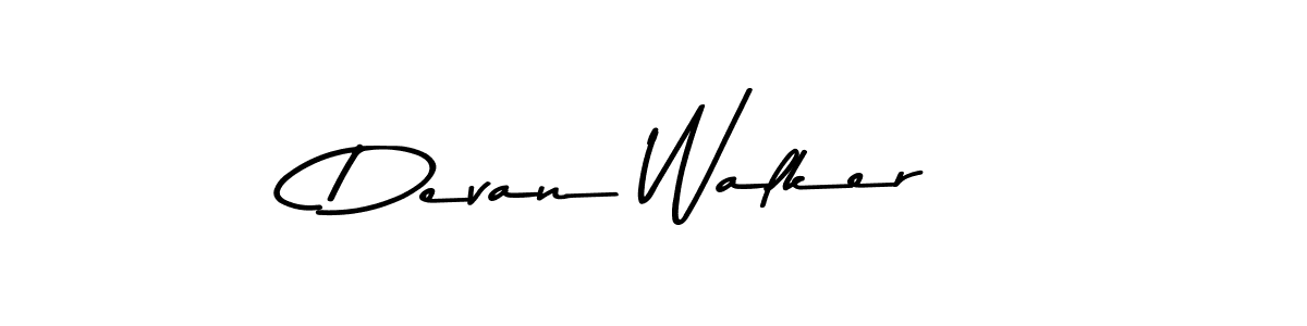 How to make Devan Walker signature? Asem Kandis PERSONAL USE is a professional autograph style. Create handwritten signature for Devan Walker name. Devan Walker signature style 9 images and pictures png