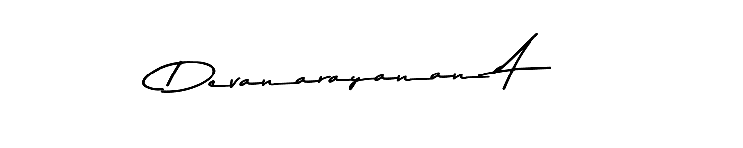 How to Draw Devanarayanan A signature style? Asem Kandis PERSONAL USE is a latest design signature styles for name Devanarayanan A. Devanarayanan A signature style 9 images and pictures png
