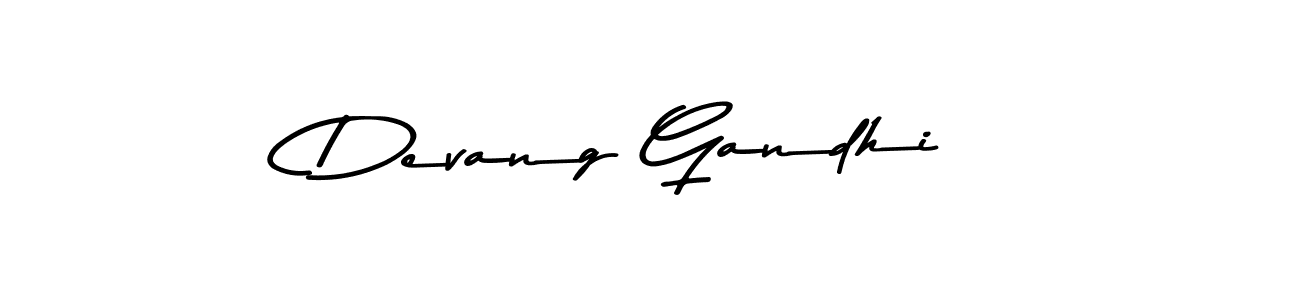 You should practise on your own different ways (Asem Kandis PERSONAL USE) to write your name (Devang Gandhi) in signature. don't let someone else do it for you. Devang Gandhi signature style 9 images and pictures png