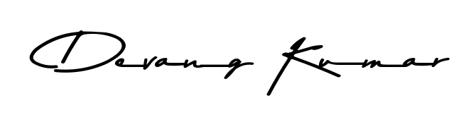 Elevate your brand with a stunning Devang Kumar eSignature. The Asem Kandis PERSONAL USE style provides a balanced, flowing aesthetic for everyday signing. Devang Kumar signature style 9 images and pictures png
