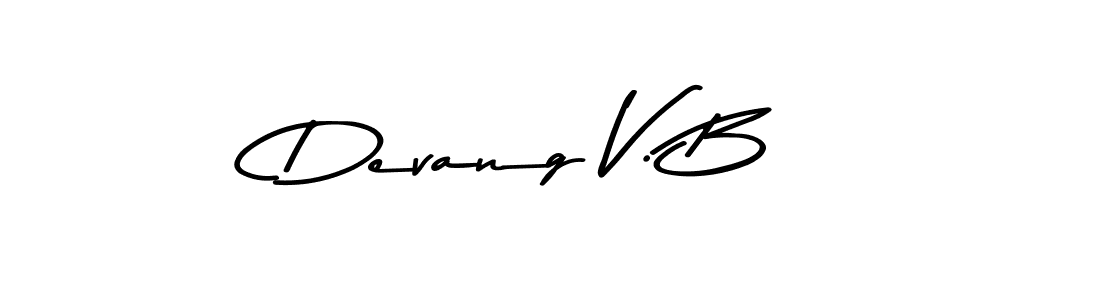 Once you've used our free online signature maker to create your best signature Asem Kandis PERSONAL USE style, it's time to enjoy all of the benefits that Devang V. B name signing documents. Devang V. B signature style 9 images and pictures png